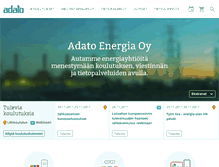 Tablet Screenshot of adato.fi